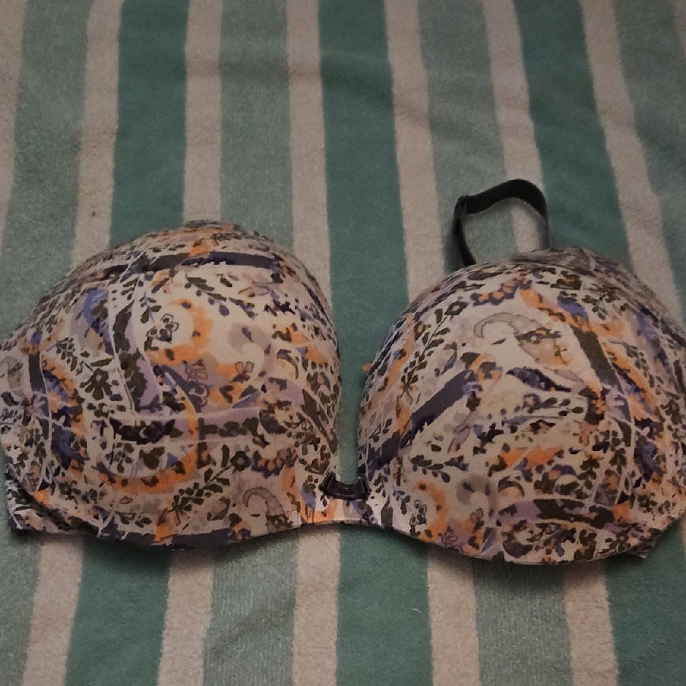 Victoria's Secret Multicolor Floral Bra